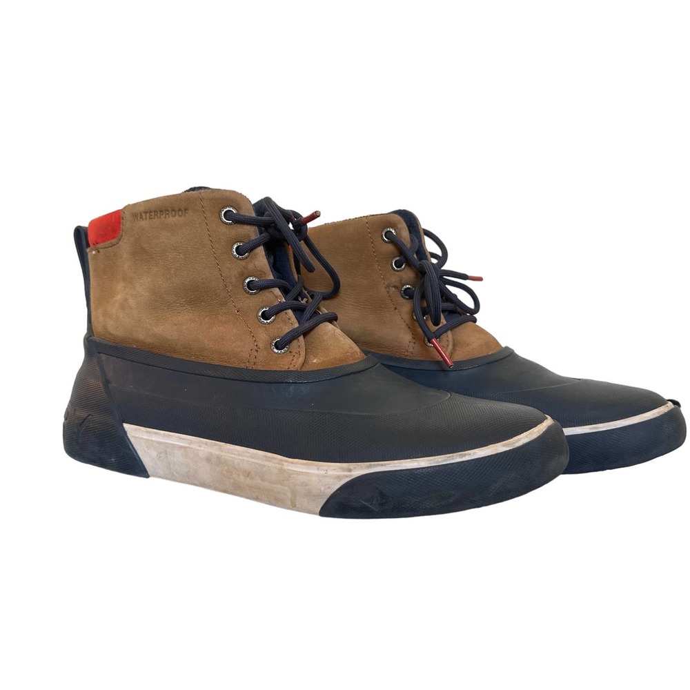 SPERRY Men's Cutwater Boots Men's Shoes In Tan/navy Size 8